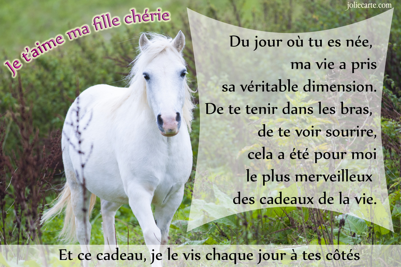 Image result for je t'aime ma fille chérie