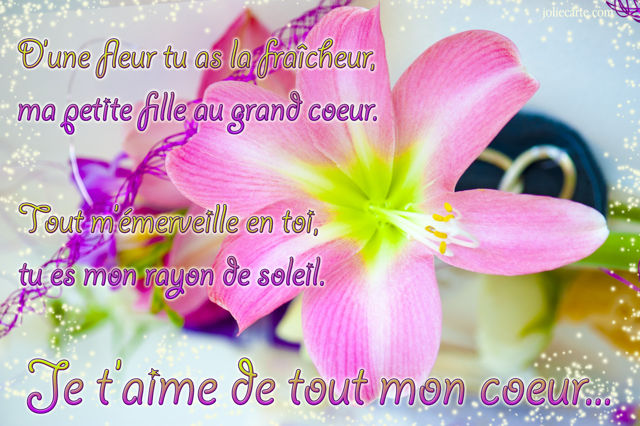 Texte Carte Anniversaire Une Mere A Sa Fille 