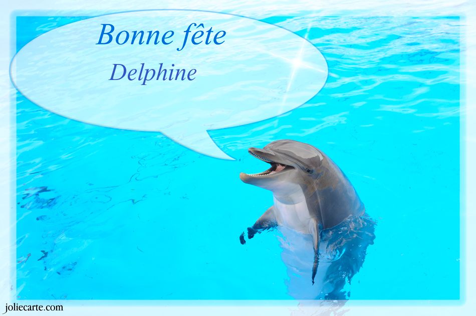 Cartes virtuelles bonne fête Delphine