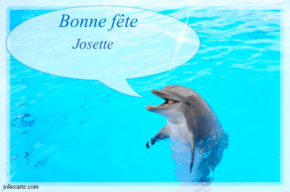 Cartes virtuelles bonne fête Josette